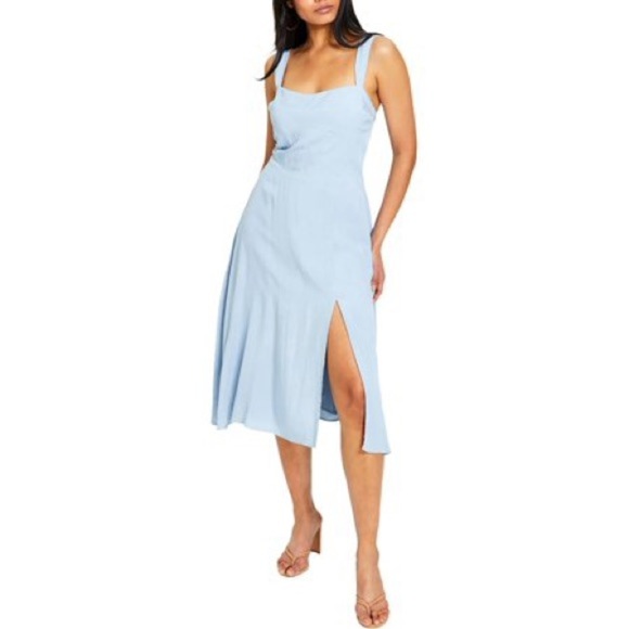 Lucy Paris Dresses & Skirts - Lucy Paris Women's Anivah Corset Dress in Blue Size Medium NWT